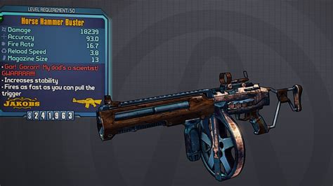 bl2 legendary weapons